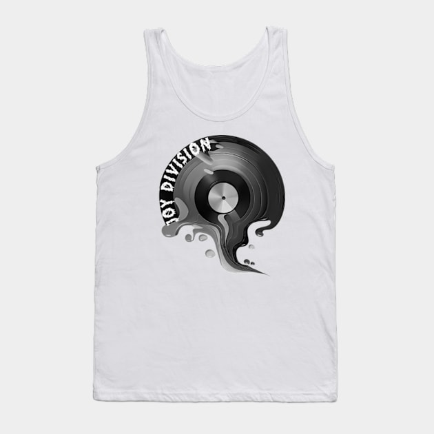 Joy Division Melted Tank Top by FUTURE SUSAN